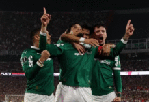 Palmeiras vence River Plate em Buenos Aires e abre vantagem nas quartas da Libertadores